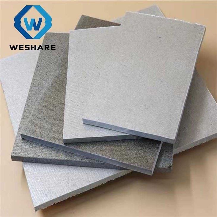 Hard mica plate